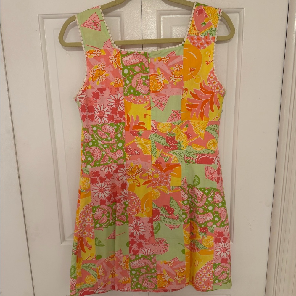 Lilly Pulitzer Vibrant Patchwork Women’s Shift Dress